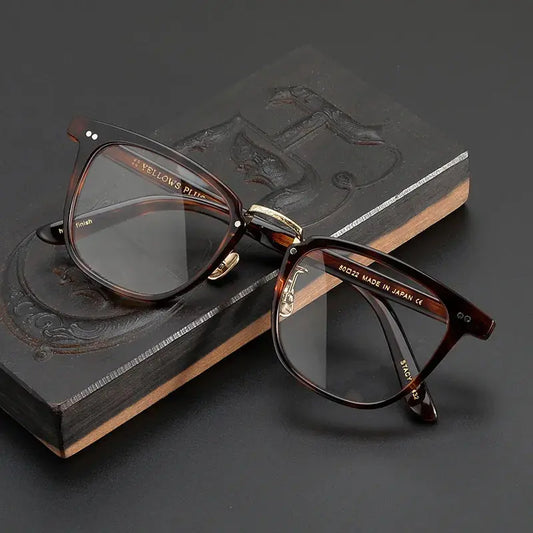 Unisex Square Full Rim Acetate Prescription Glasses C432 — view 1 | Rx Spectacle