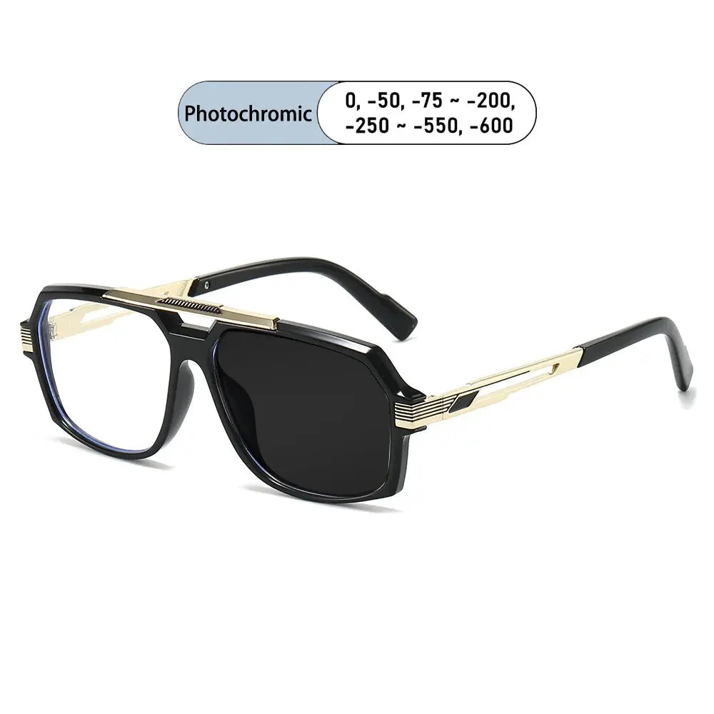 Unisex Square Full Rim TR90 Double Bridge Reading Glasses 242268 — view 6 | Rx Spectacle