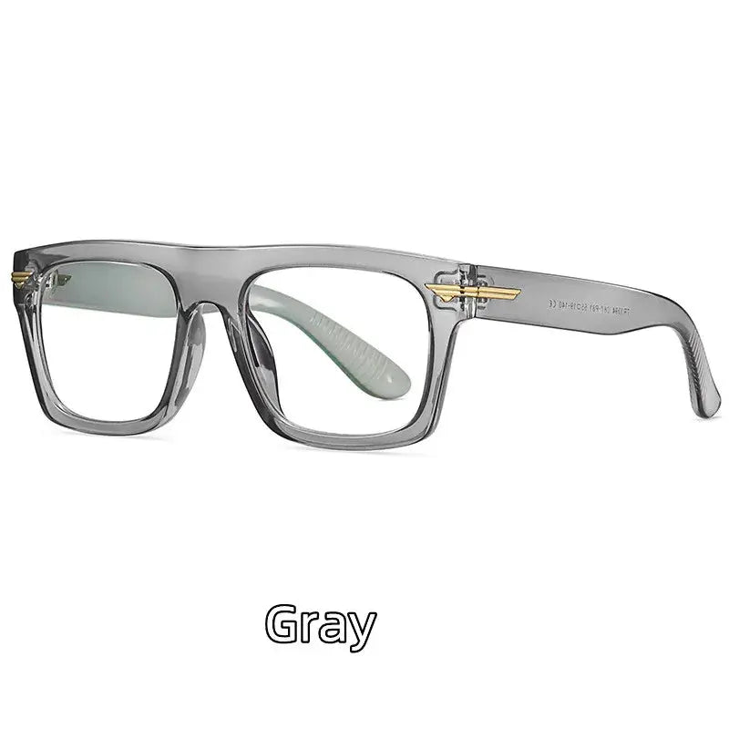 Unisex Square Full Rim Acetate Reading Glasses 3394 — view 7 | Rx Spectacle