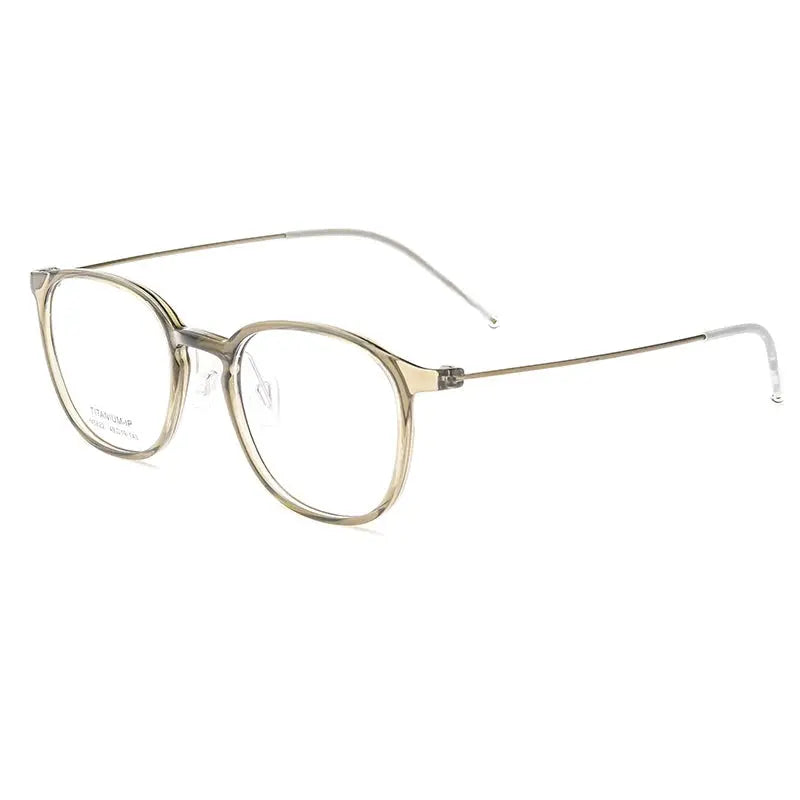 Women's Round Full Rim TR90 Prescription Glasses 95822 — view 4 | Rx Spectacle