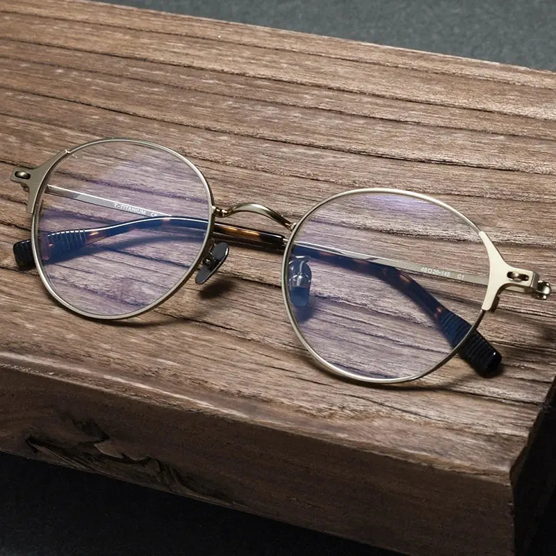 Unisex Round Full Rim Prescription Glasses 281001 — view 5 | Rx Spectacle