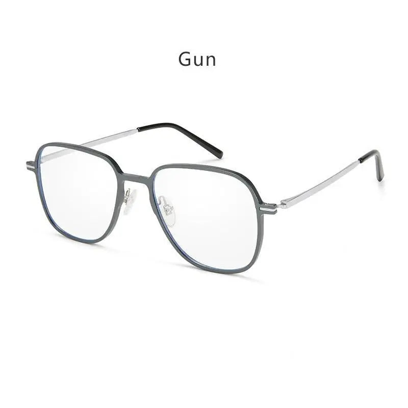 Men's Square Full Rim Oversized Prescription Glasses 6123 — view 2 | Rx Spectacle