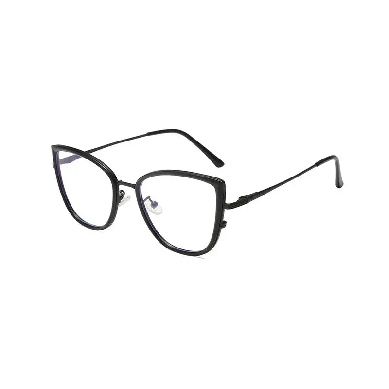 Women's Cat Eye Full Rim TR90 Prescription Glasses Y3024 — view 10 | Rx Spectacle