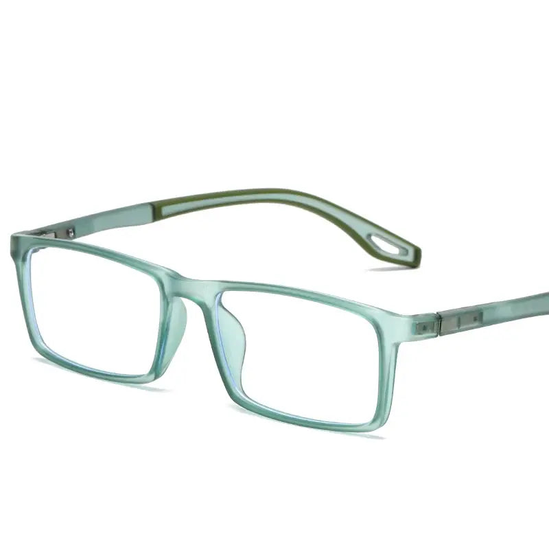 Men's Square Full Rim Plastic Prescription Glasses 81308 — view 12 | Rx Spectacle
