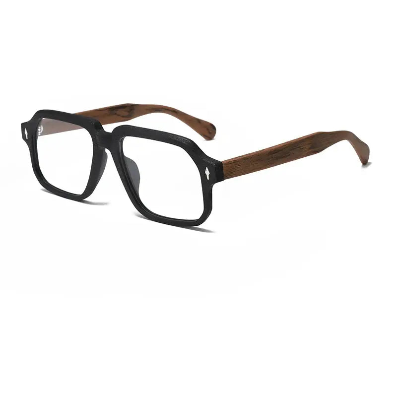 Unisex Square Full Rim Acetate Prescription Glasses 968188 — view 4 | Rx Spectacle