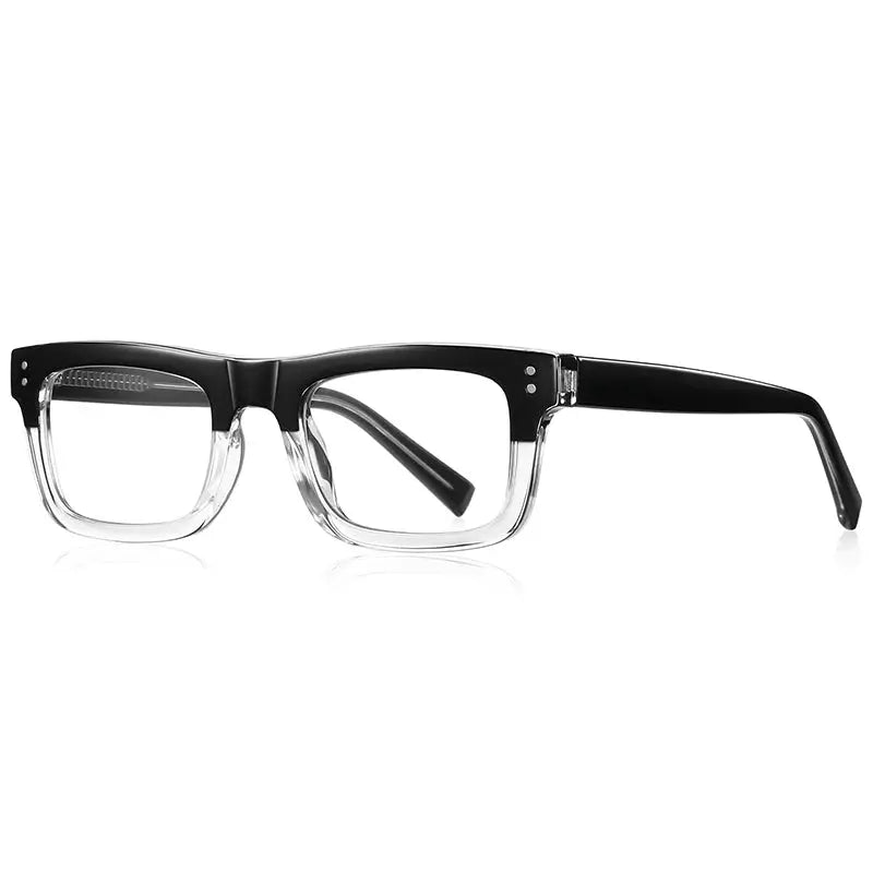 Unisex Square Full Rim TR90 Prescription Glasses 42193 — view 4 | Rx Spectacle