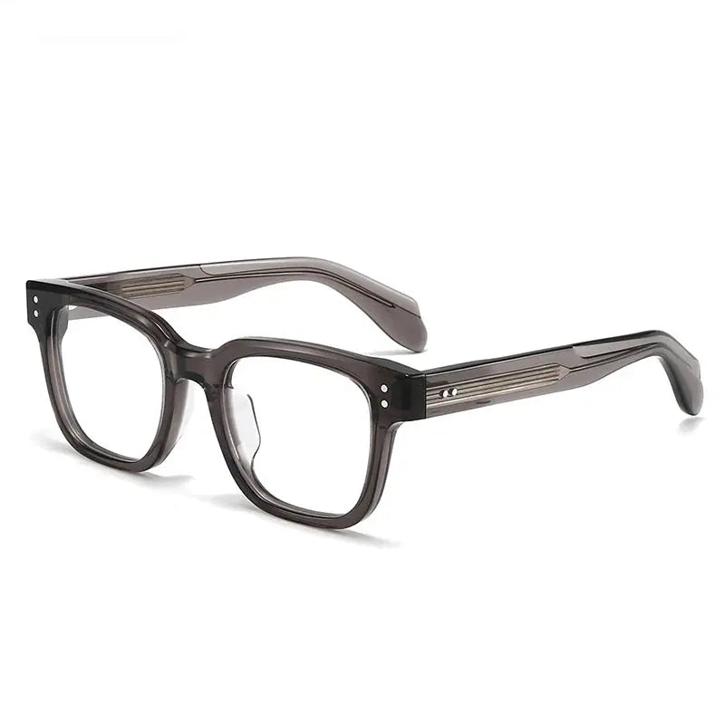 Unisex Square Full Rim Acetate Prescription Glasses 91477 — view 6 | Rx Spectacle