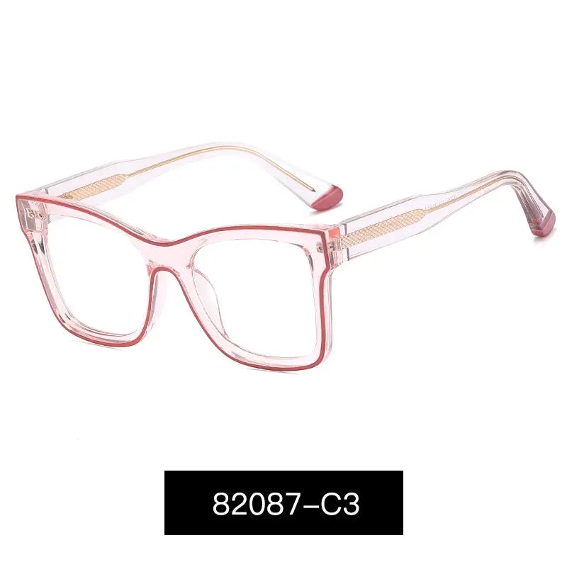 Women's Cat Eye Full Rim TR90 Prescription Glasses 82087 — view 4 | Rx Spectacle
