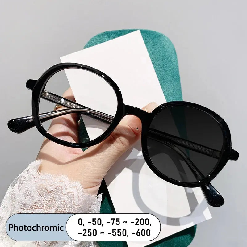 Unisex Round Full Rim TR90 Reading Glasses 422309 — view 3 | Rx Spectacle
