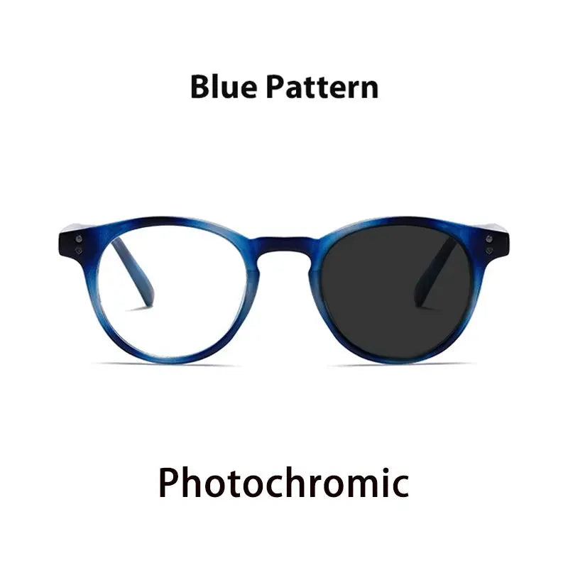 Unisex Round Full Rim Acetate Reading Glasses 3313 — view 12 | Rx Spectacle