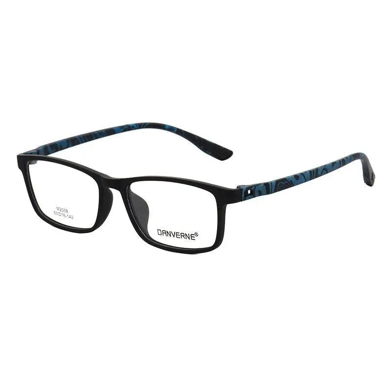 Unisex Square Full Rim Ultem Prescription Glasses M2039 — view 3 | Rx Spectacle