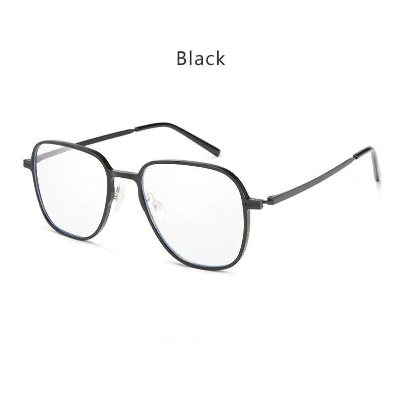 Men's Square Full Rim Oversized Prescription Glasses 6123 — view 4 | Rx Spectacle