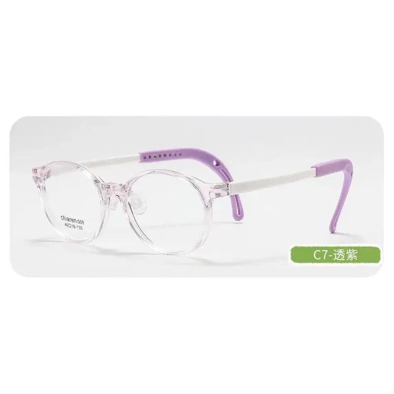 Unisex Oval Full Rim TR90 Prescription Glasses 9911 — view 9 | Rx Spectacle