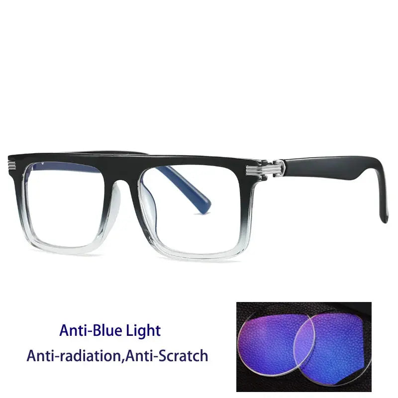 Unisex Browline Full Rim Prescription Glasses 226100 — view 4 | Rx Spectacle