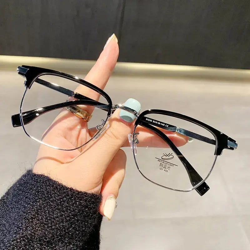 Unisex Square Full Rim TR90 Prescription Glasses 48018 — view 6 | Rx Spectacle