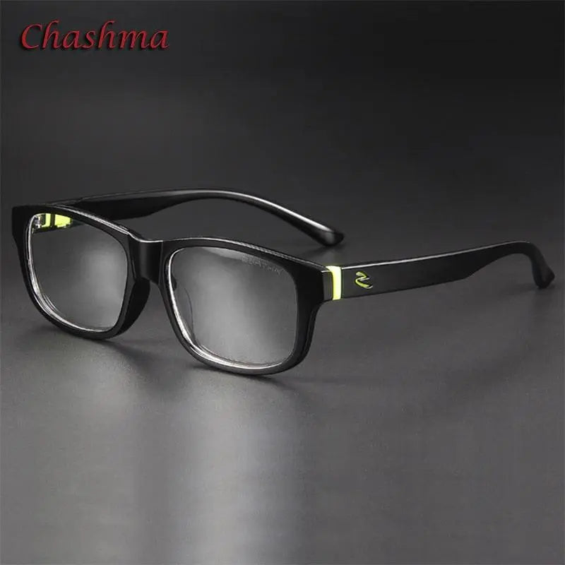 Unisex Square Full Rim Titanium Sports Glasses 0048 — view 1 | Rx Spectacle