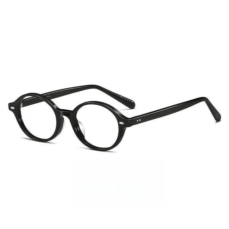 Women's Oval Full Rim Acetate Prescription Glasses 48046 — view 4 | Rx Spectacle