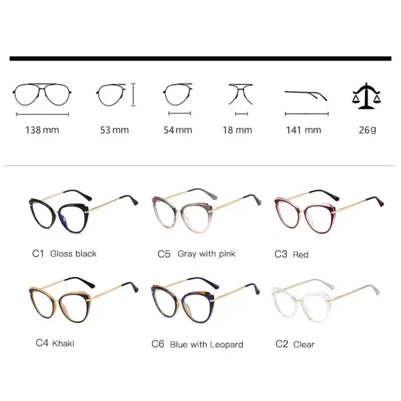 Women's Oval Full Rim TR90 Prescription Glasses 95284 — view 3 | Rx Spectacle