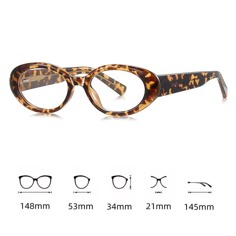 Women's Oval Full Rim Acetate Reading Glasses 629033 — view 2 | Rx Spectacle
