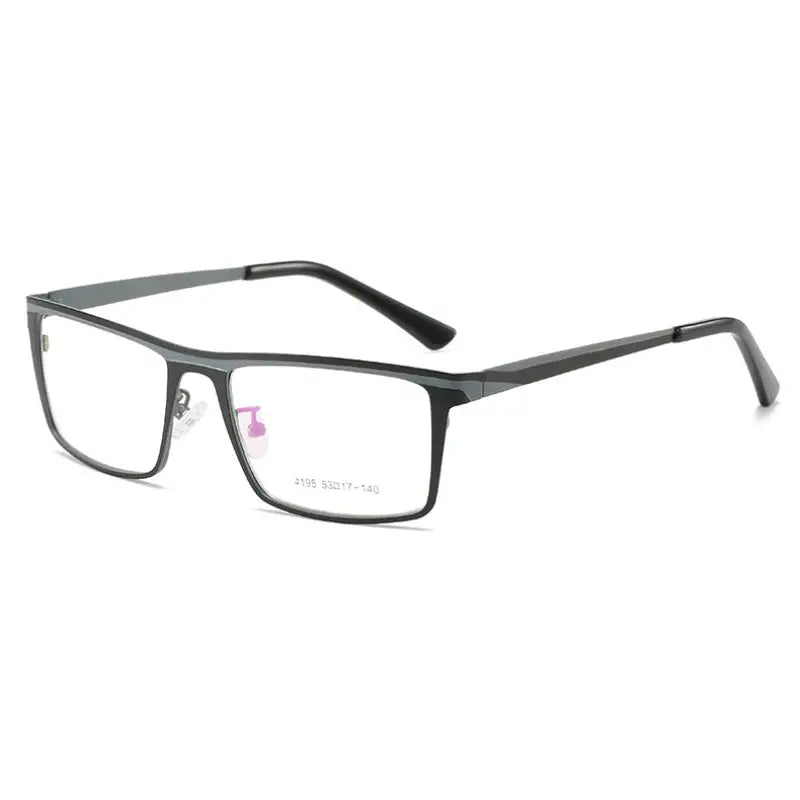 Women's Square Full Rim Alloy Prescription Glasses 944195 — view 4 | Rx Spectacle