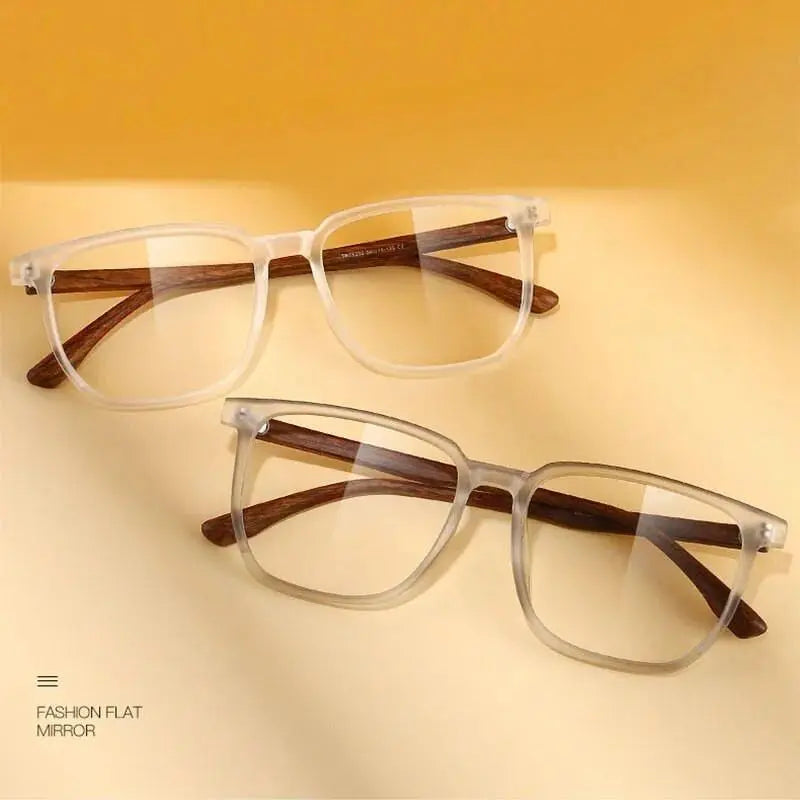 Unisex Square Full Rim Acetate Prescription Glasses 752323 — view 2 | Rx Spectacle