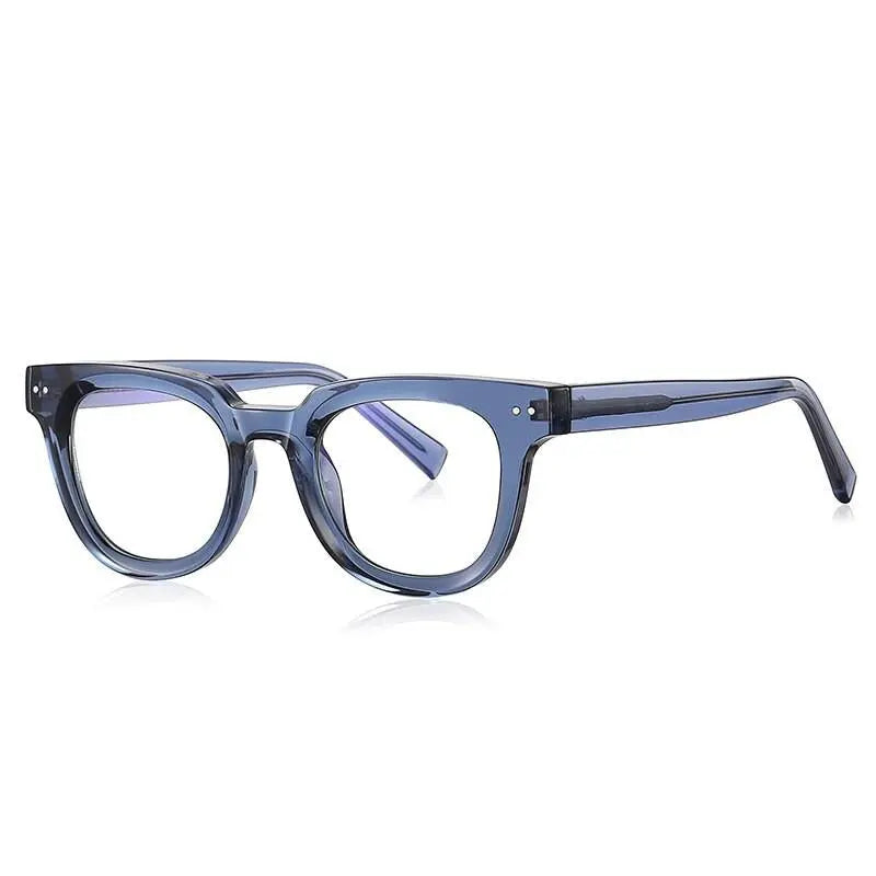 Unisex Square Full Rim Acetate Prescription Glasses 2120 — view 3 | Rx Spectacle