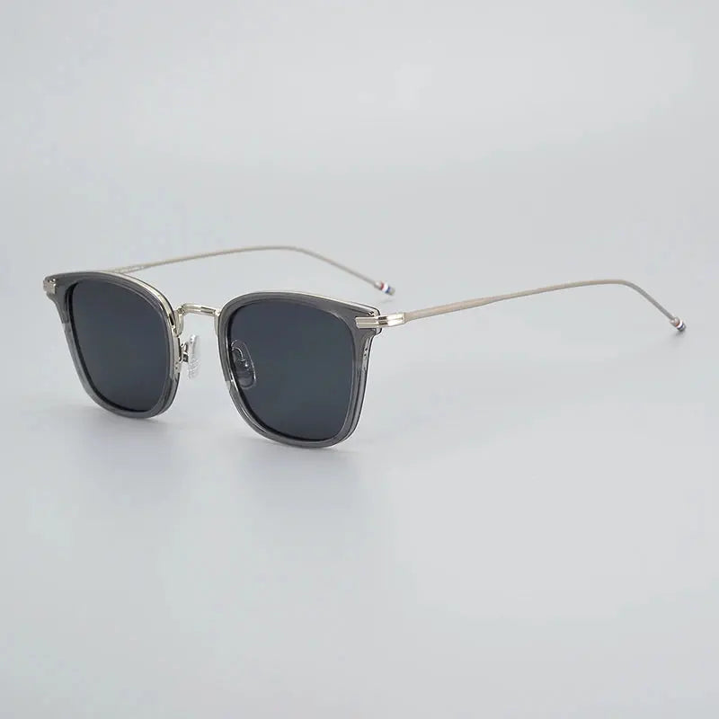 Men's Square Full Rim Alloy Prescription Glasses X905 — view 6 | Rx Spectacle