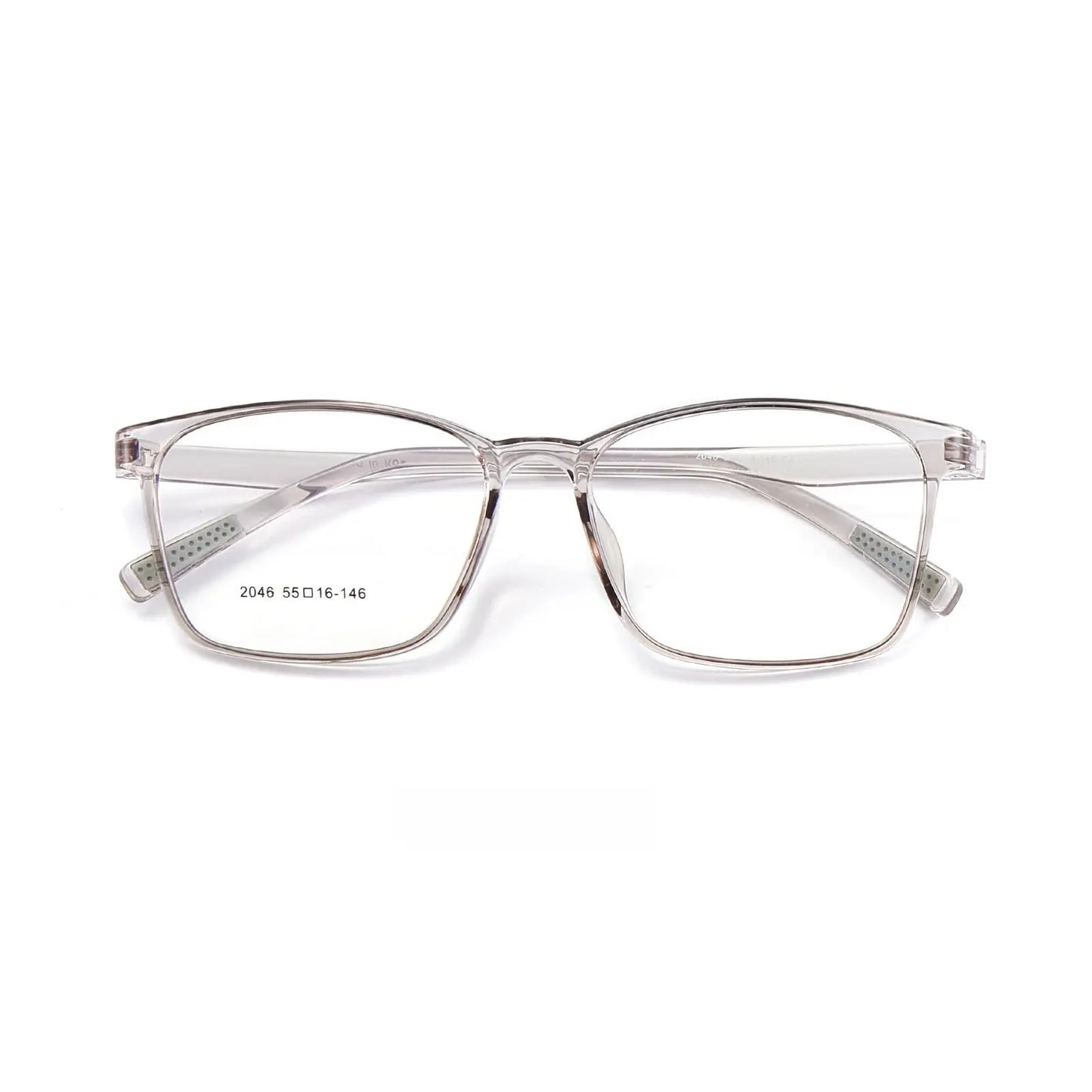 Unisex Square Full Rim TR90 Prescription Glasses Y2046 — view 9 | Rx Spectacle