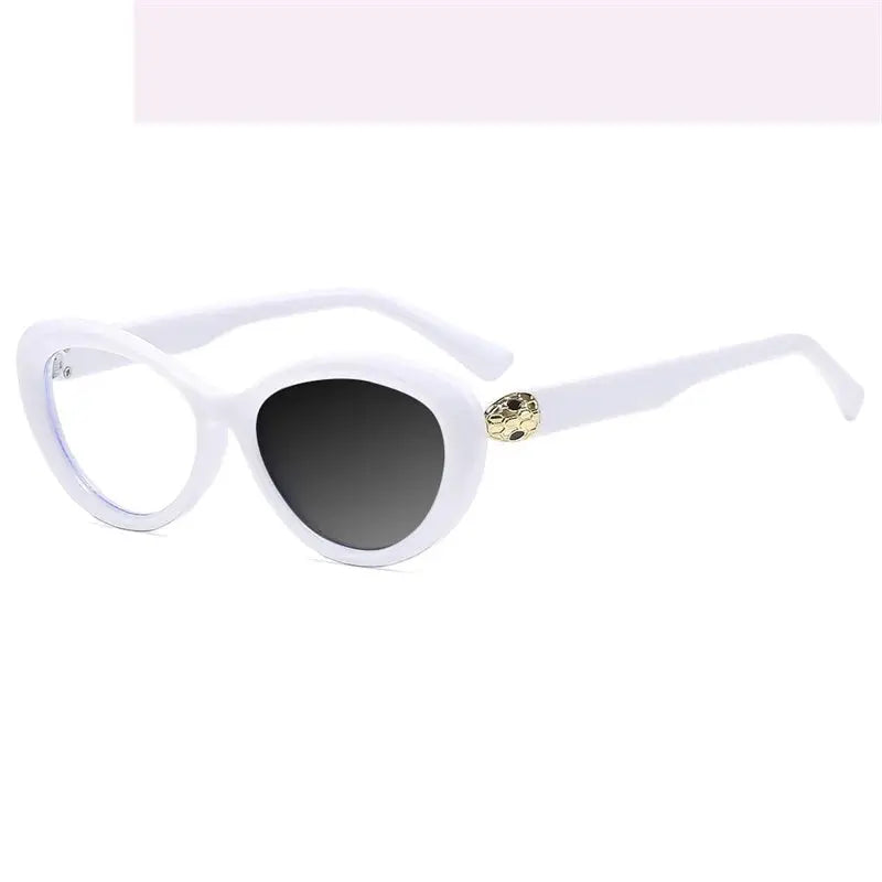 Women's Cat Eye Full Rim TR90 Reading Glasses 477139 — view 6 | Rx Spectacle