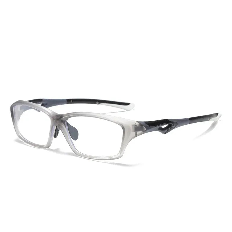 Unisex Square Full Rim TR90 Sports Glasses Y81277 — view 8 | Rx Spectacle