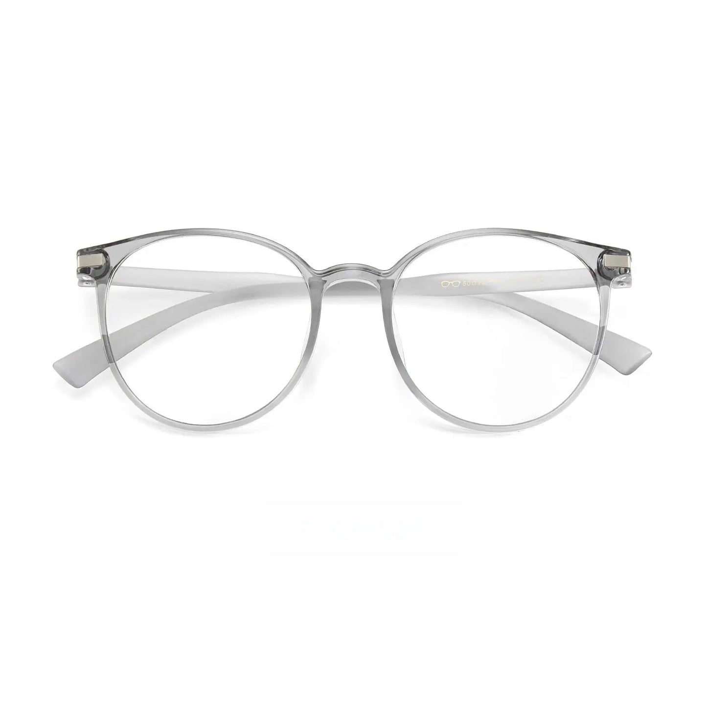 Unisex Round Full Rim TR90 Prescription Glasses Y01151 — view 11 | Rx Spectacle