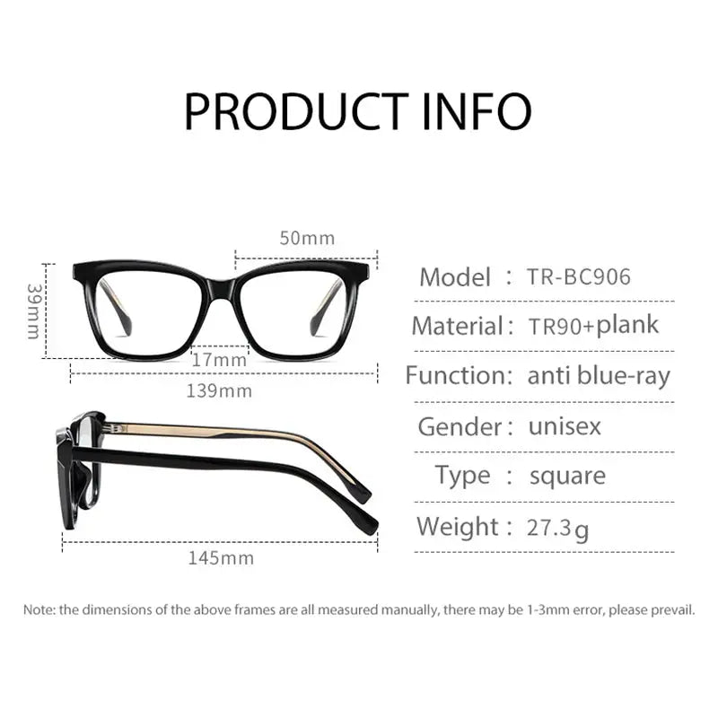 Women's Cat Eye Full Rim TR90 Prescription Glasses 426906 — view 2 | Rx Spectacle