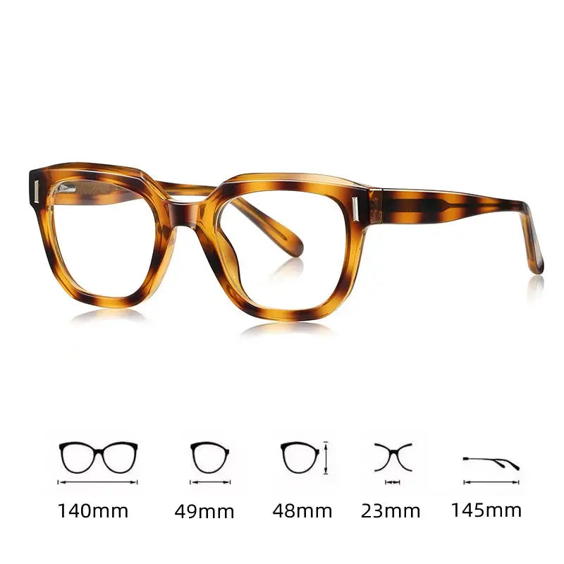 Unisex Square Full Rim TR90 Reading Glasses 78009 — view 2 | Rx Spectacle