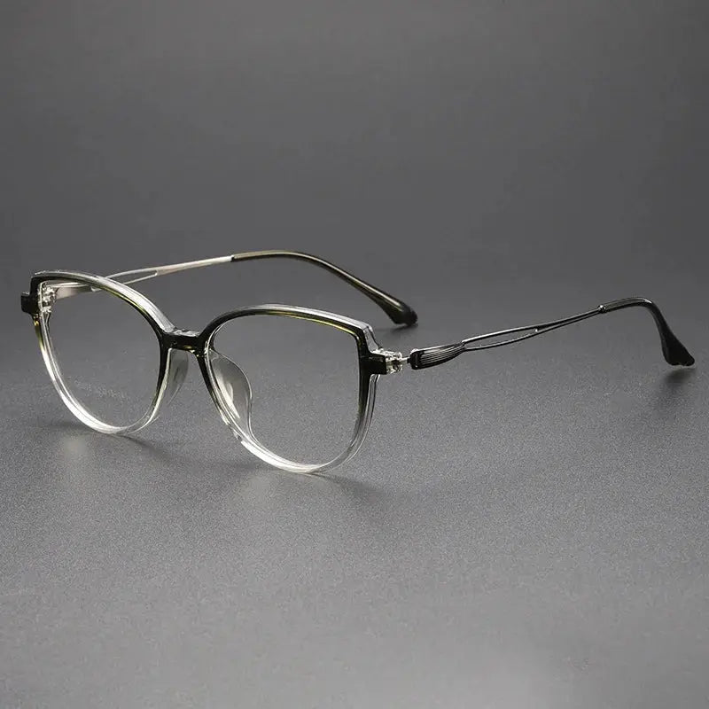 Women's Oval Full Rim TR90 Prescription Glasses 726016 — view 6 | Rx Spectacle