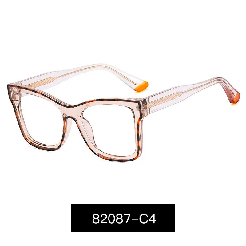 Women's Cat Eye Full Rim TR90 Prescription Glasses 82087 — view 3 | Rx Spectacle