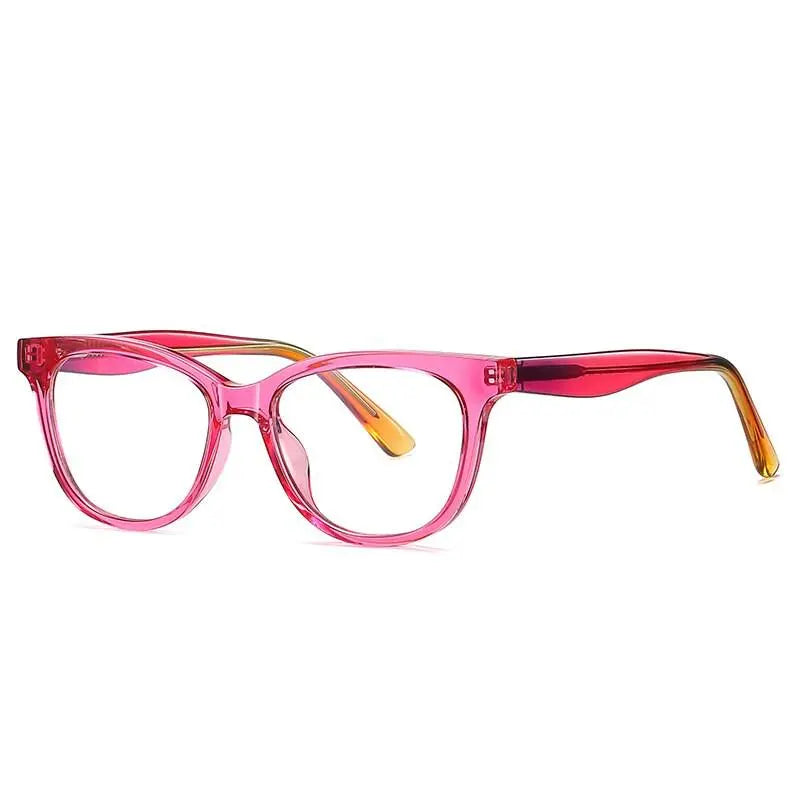 Women's Square Full Rim Titanium Prescription Glasses 20210 — view 2 | Rx Spectacle