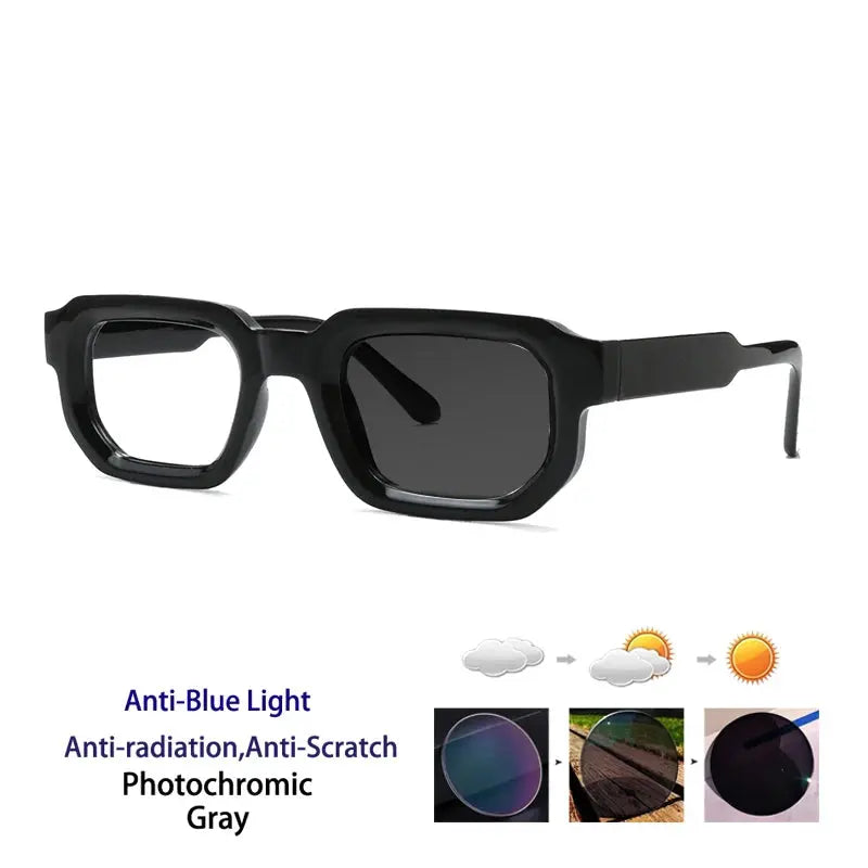Unisex Square Full Rim TR90 Reading Glasses 71853 — view 9 | Rx Spectacle