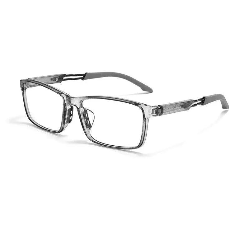 Unisex Square Full Rim Ultem Sports Glasses 6202g — view 4 | Rx Spectacle