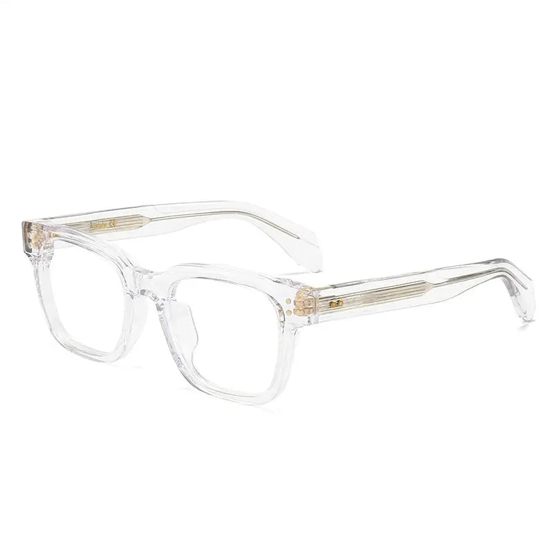 Unisex Square Full Rim Acetate Prescription Glasses 91477 — view 5 | Rx Spectacle