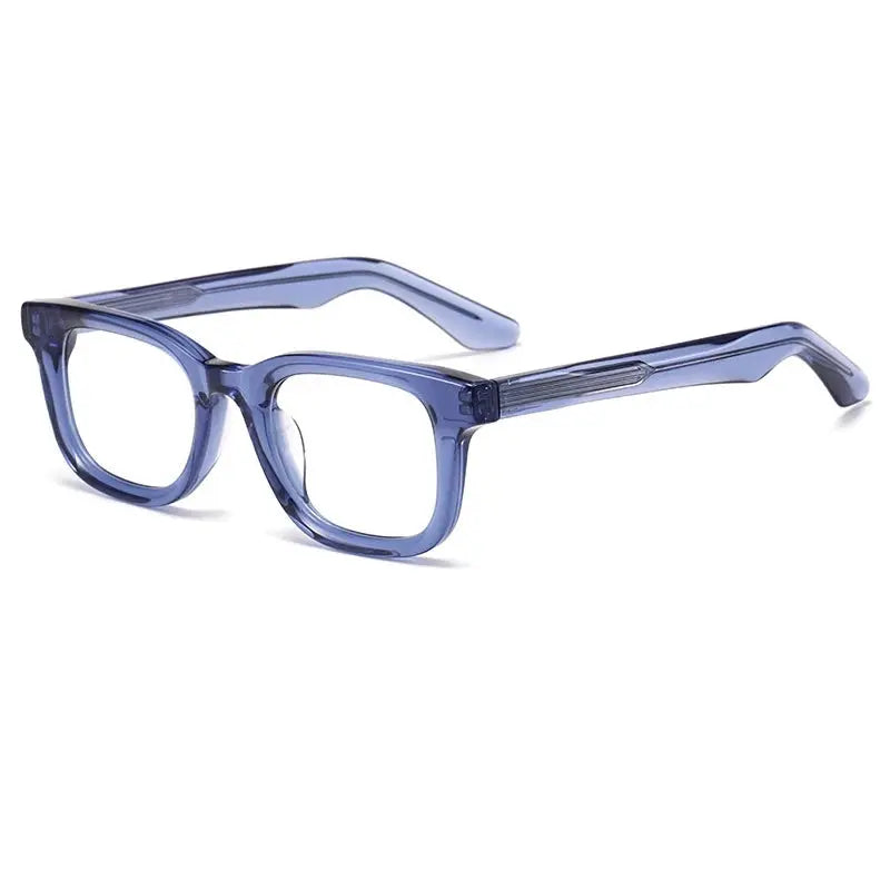 Unisex Square Full Rim Acetate Prescription Glasses 422127 — view 6 | Rx Spectacle