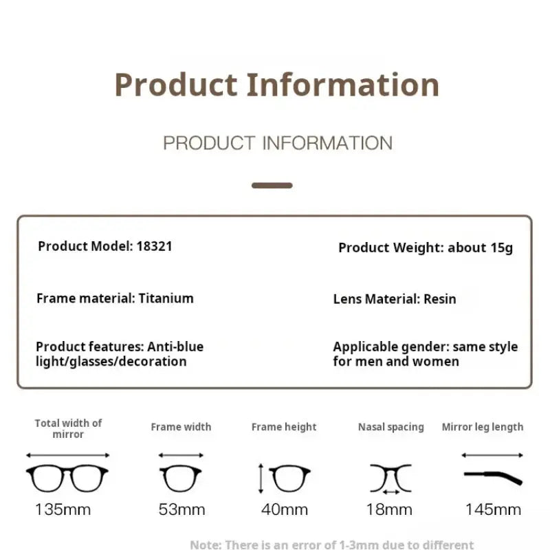 Women's Browline Rimless Titanium Prescription Glasses 418321 — view 2 | Rx Spectacle