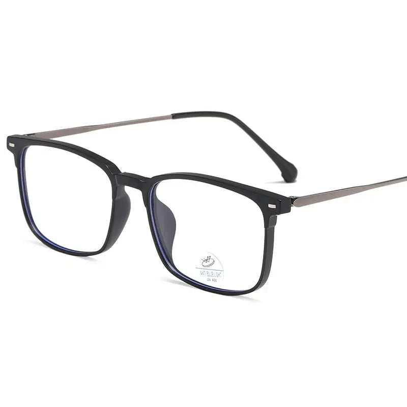 Unisex Square Full Rim TR90 Prescription Glasses 81250 — view 10 | Rx Spectacle