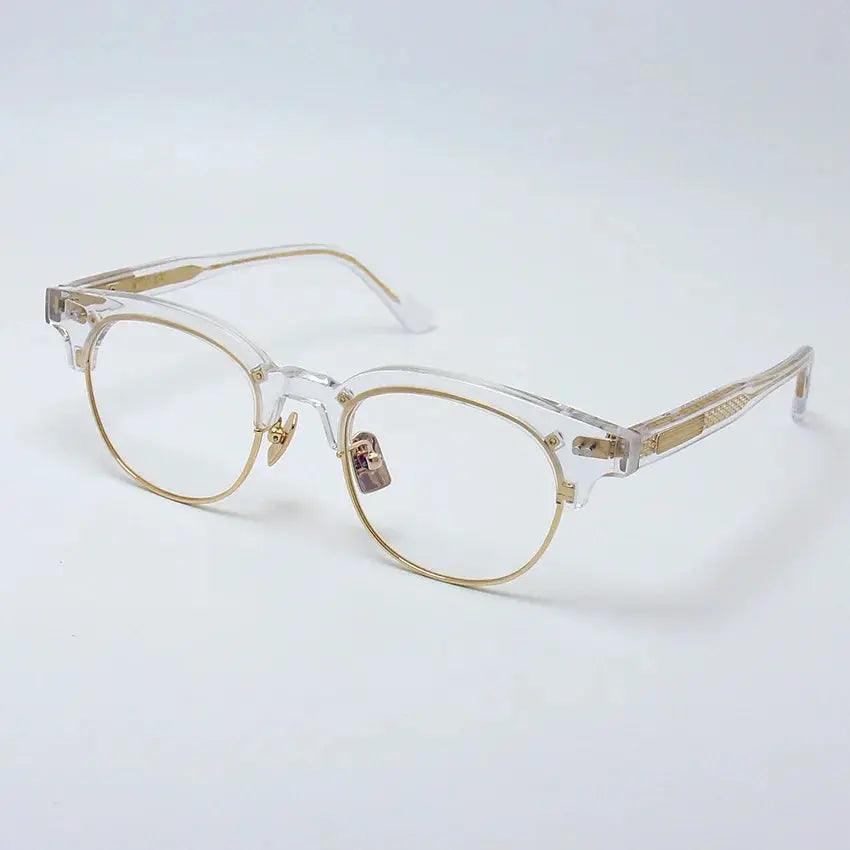 Unisex Square Full Rim Titanium Prescription Glasses 396136 — view 4 | Rx Spectacle