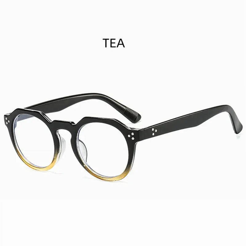 Unisex Round Full Rim Acetate Reading Glasses 3395 — view 6 | Rx Spectacle