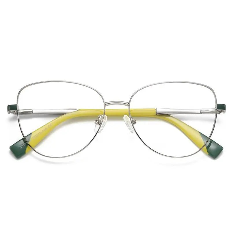 Women's Cat Eye Full Rim Prescription Glasses 3019 — view 8 | Rx Spectacle