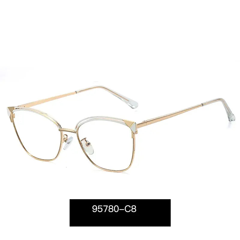 Women's Cat Eye Full Rim TR90 Prescription Glasses 795780 — view 8 | Rx Spectacle