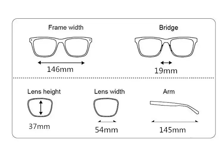 Men's Square Semi-Rimless Titanium Prescription Glasses 471015 — view 2 | Rx Spectacle