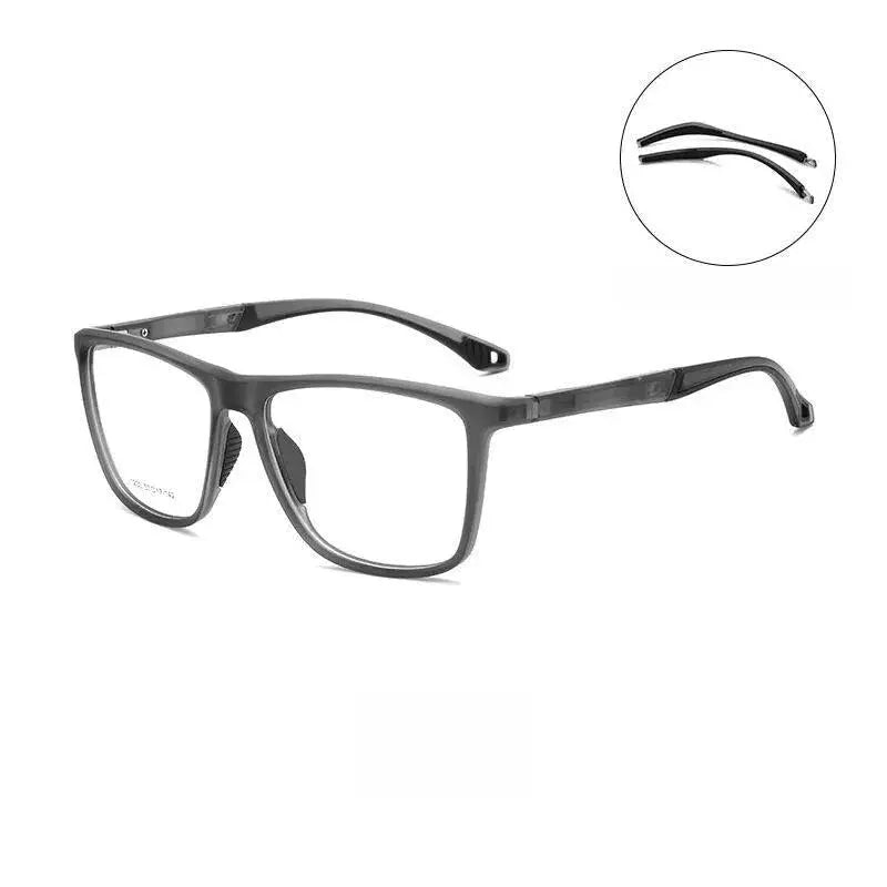 Men's Square Full Rim TR90 Sports Glasses Y1230d — view 12 | Rx Spectacle