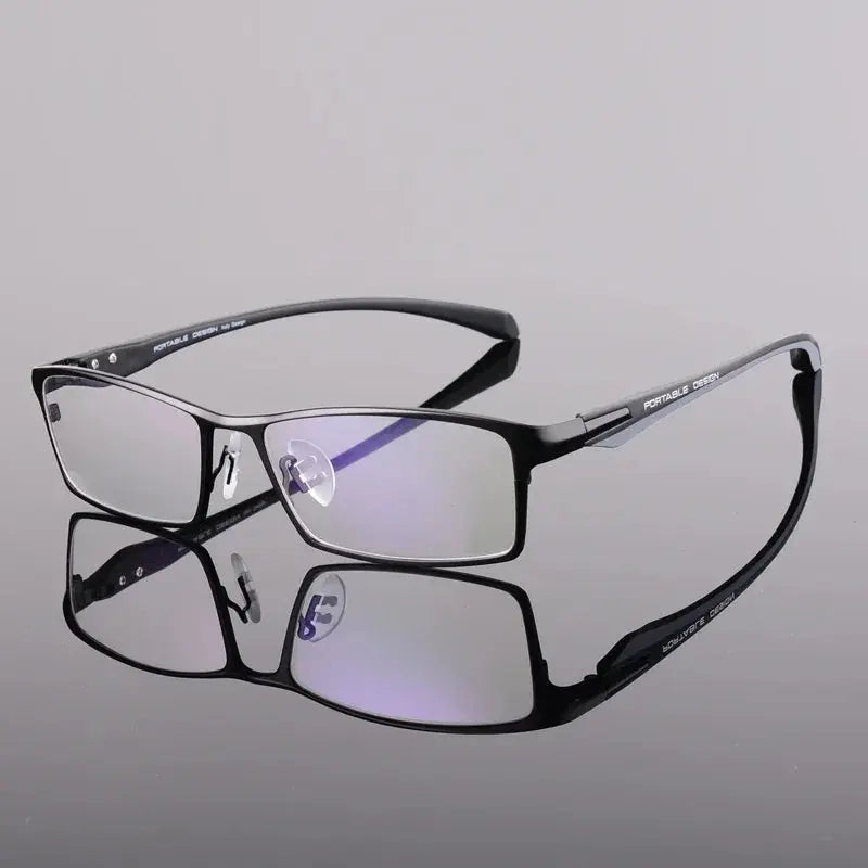 Unisex Square Full Rim Acetate Prescription Glasses 549140 — view 4 | Rx Spectacle