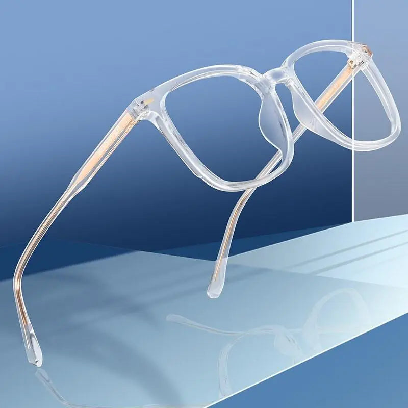Unisex Square Full Rim Acetate Prescription Glasses BV85002B — view 8 | Rx Spectacle